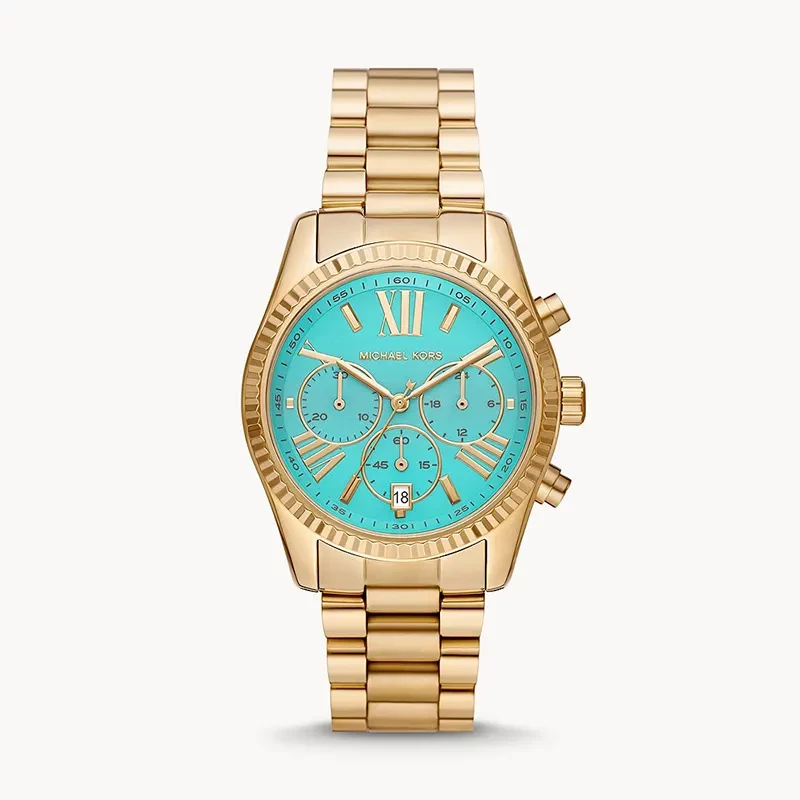 Michael Kors Lexington Tiffany Blue Dial Ladies Watch | MK7216